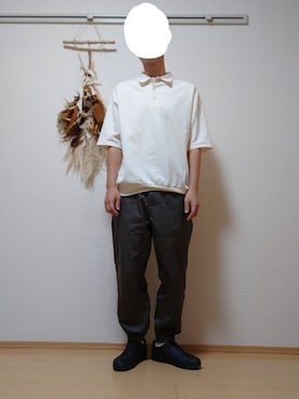 「UNIQLO U」｜ざんさん（メンズ・172cm）の夏コーディネート