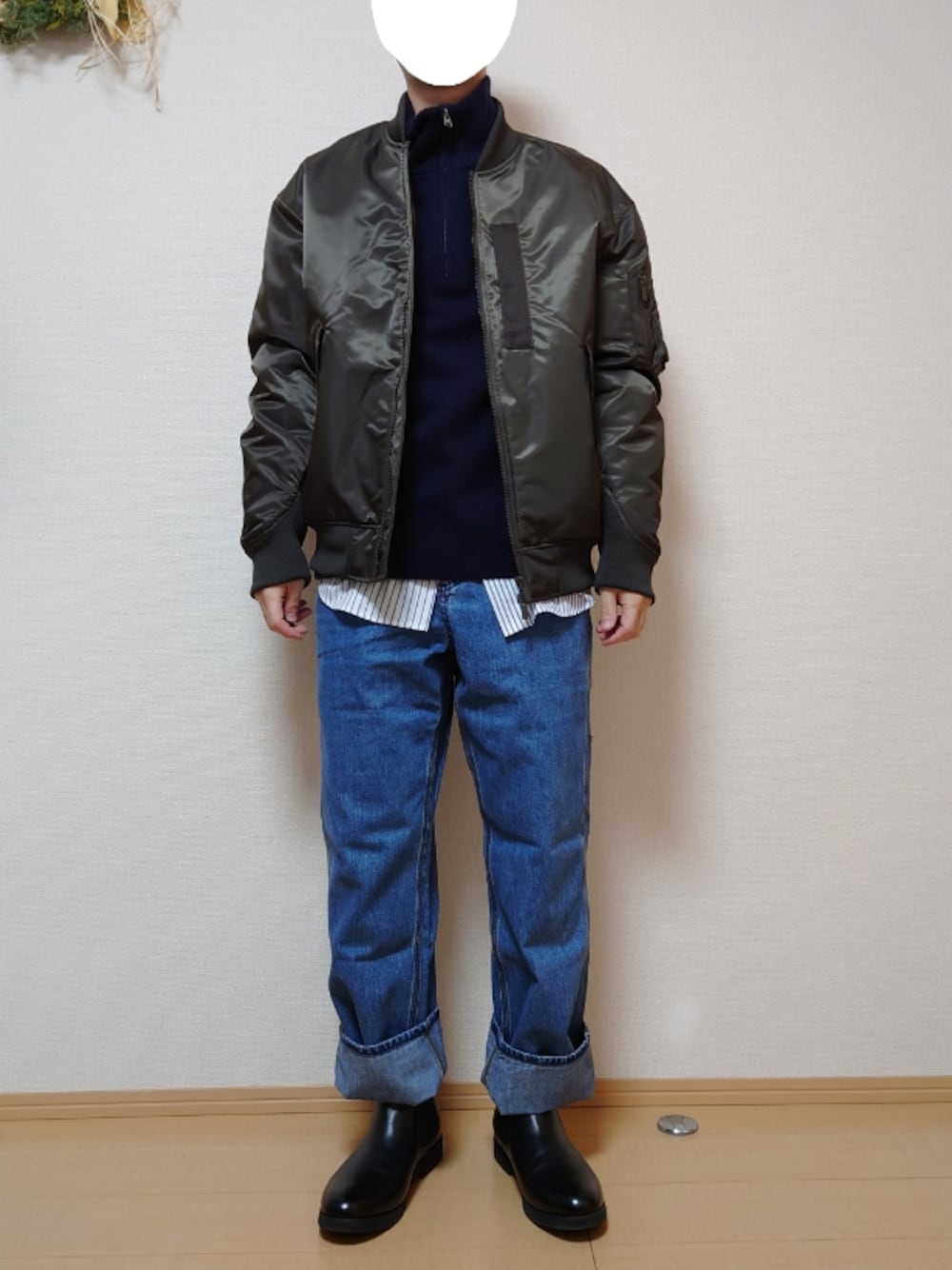 m　JWANDERSON MA-1 ブルゾン JWANDERSON MA-1 ブルゾン