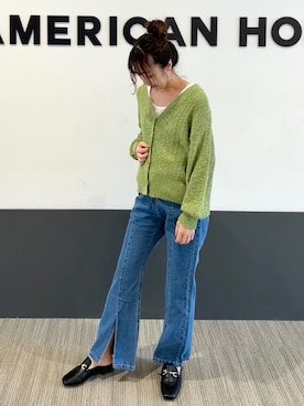 タンクトップを使った 春コーデ のレディース人気ファッションコーディネート Wear