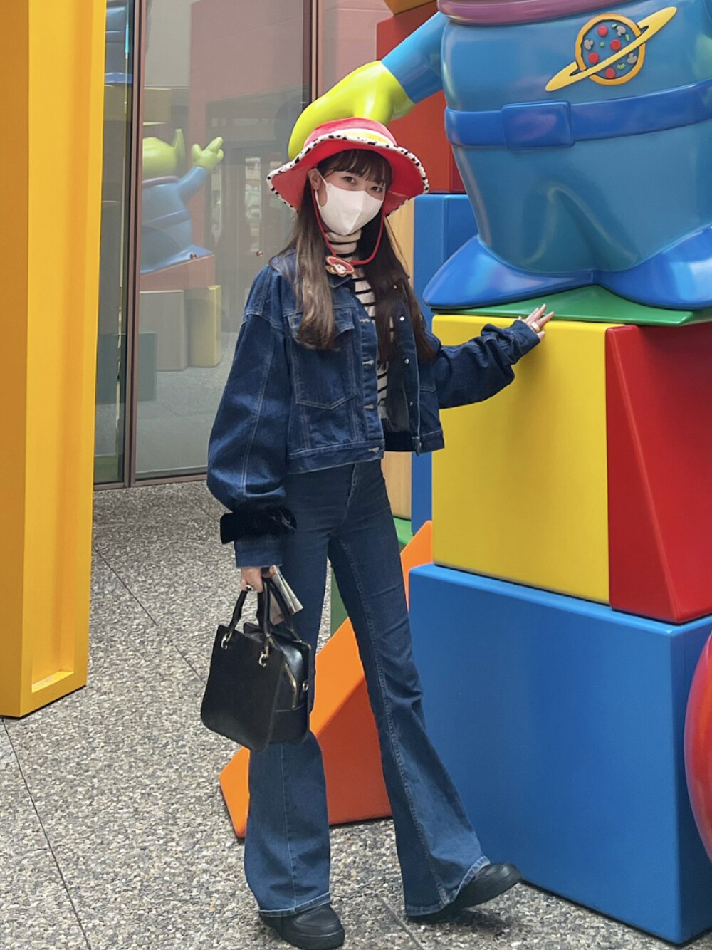 mal｜MERLOTのデニムジャケットを使ったコーディネート - WEAR