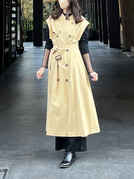 CLANE(クラネ)のトレンチコートを使った人気ファッション ...