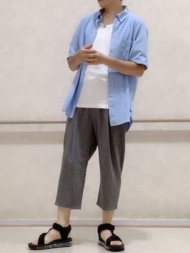 tak mikさん（メンズ・173cm）の夏コーディネート