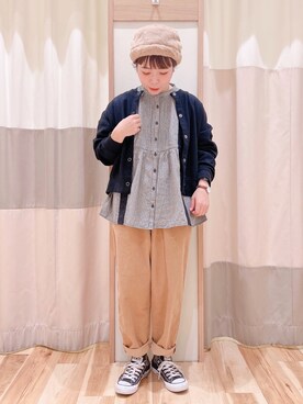 みなも (･×･)さん（レディース・151cm）の冬コーディネート