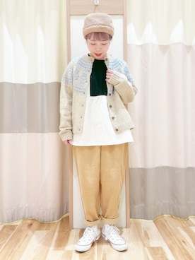 みなも (･×･)さん（レディース・151cm）の冬コーディネート