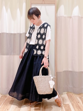 みなも (･×･)さん（レディース・151cm）の夏コーディネート