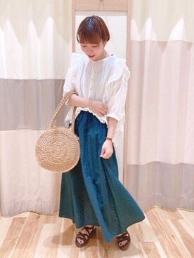 みなも (･×･)さん（レディース・151cm）の夏コーディネート