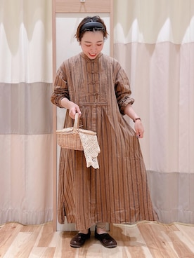 ワンピースを使った チャイナ風 の人気ファッションコーディネート Wear