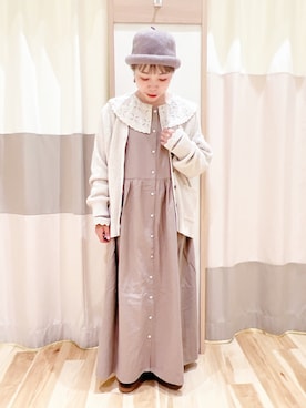 「Samansa Mos2」｜みなも (･×･)さん（レディース・151cm）の秋コーディネート