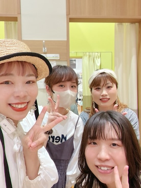 「サマンサモスモス」｜「アイテム（その他）」を使った、みなも (･×･)さん（レディース・151cm）の春コーディネート