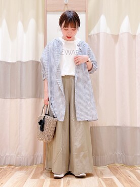 みなも (･×･)さん（レディース・151cm）の夏コーディネート