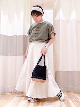 みなも (･×･)さん（レディース・151cm）の夏コーディネート