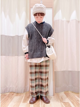 ベストを使った「チュニック」の人気ファッションコーディネート - WEAR