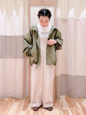 みなも (･×･)さん（レディース・151cm）の春コーディネート