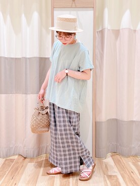 みなも (･×･)さん（レディース・151cm）の夏コーディネート