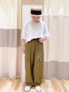 みなも (･×･)さん（レディース・151cm）の夏コーディネート