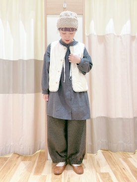 みなも (･×･)さん（レディース・151cm）の冬コーディネート