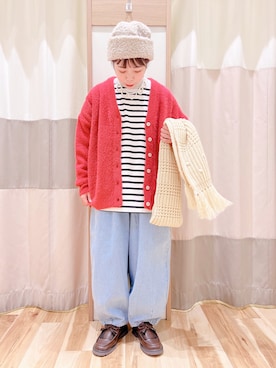 みなも (･×･)さん（レディース・151cm）の冬コーディネート