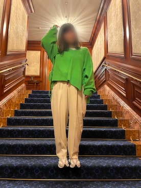 makoさん（レディース・162cm）の冬コーディネート