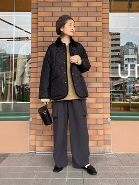 25周年別注』Traditional Weatherwear×UR キルティングハーフコートを 
