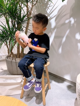 ⸜(  ⌓̈ )⸝tmさん（キッズ・110cm）の春コーディネート