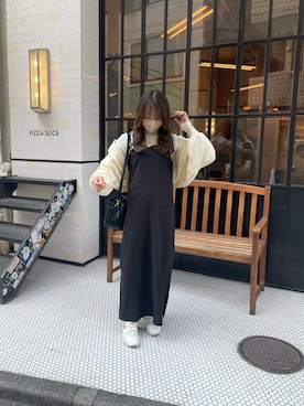 「キャミソールワンピ」｜rennaさん（レディース・156cm）の春コーディネート