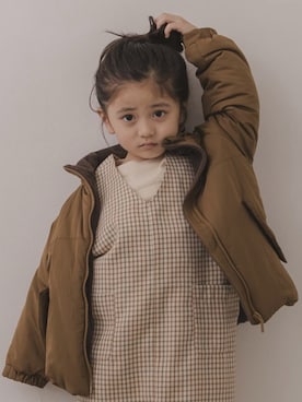 「おんなのこコーデ」｜「アイテム（ジャケット/アウター）」を使った、コニさん（キッズ・100cm）の秋コーディネート