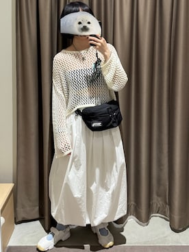 「アイテム（アンダーウェア）」を使った、なるさん（レディース・163cm）の夏コーディネート