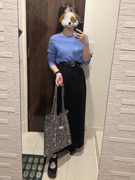 「Uhr（ウーア）のアイテム」を使った、なるさん（レディース・163cm）の夏コーディネート