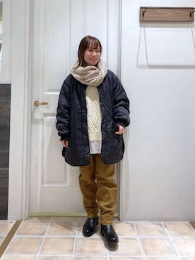 kayoさん（レディース・148cm）の冬コーディネート