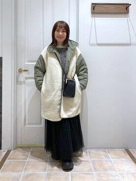 kayoさん（レディース・148cm）の冬コーディネート