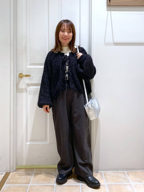 セール】5ゲージフラッグヤーンカーディガン（カーディガン/ボレロ