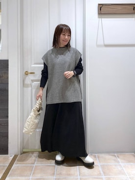 kayoさん（レディース・148cm）の冬コーディネート