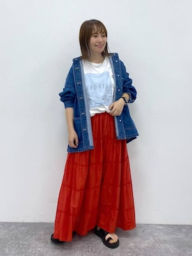 kayoさん（レディース・148cm）の夏コーディネート