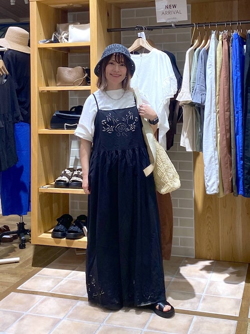ひんやりイージーストレートデニム 接触冷感】ひんやりイージーストレートデニム《CLIP denim