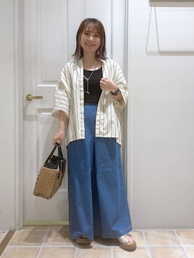 kayoさん（レディース・148cm）の夏コーディネート