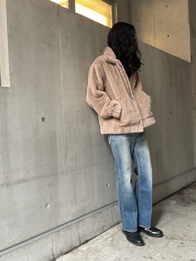 「uncut bound」｜「アイテム（ブルゾン）」を使った、みうらさん（メンズ・177cm）の秋コーディネート