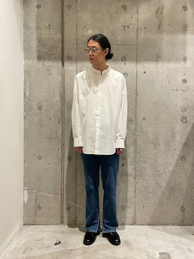 「uncut bound」｜「アイテム（ブーツ）」を使った、みうらさん（メンズ・177cm）の秋コーディネート