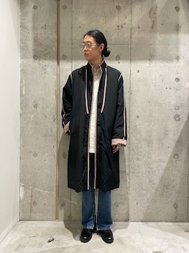 「uncut bound」｜「アイテム（ブーツ）」を使った、みうらさん（メンズ・177cm）の秋コーディネート