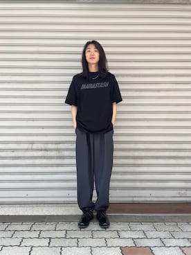 「B'2nd（ビーセカンド）のアイテム（パンツ）」を使った、みうらさん（メンズ・177cm）の春コーディネート