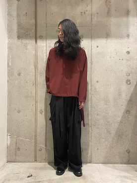 「uncut bound」｜「アイテム（ブーツ）」を使った、みうらさん（メンズ・177cm）の秋コーディネート