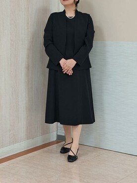 「シック」｜「アイテム（ワンピース/ドレス）」を使った、NEWYORKER_WOMENSさん（レディース・154cm）の夏コーディネート