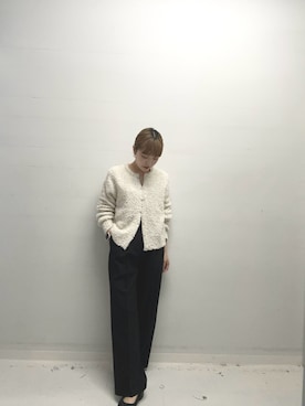 中西萌香さん（レディース・148cm）の冬コーディネート