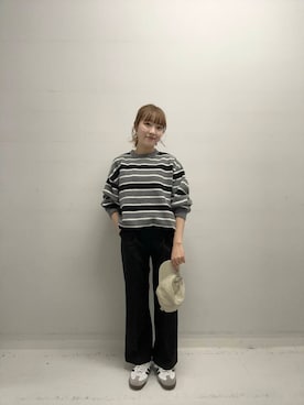 中西萌香さん(レディース・148cm)の冬コーディネート