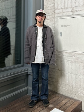 福島大さん（メンズ・156cm）の冬コーディネート