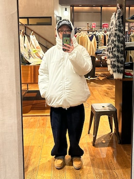 福島大さん（メンズ・156cm）の冬コーディネート