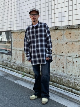 福島大さん（メンズ・156cm）の夏コーディネート