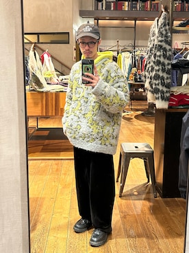 福島大さん（メンズ・156cm）の冬コーディネート