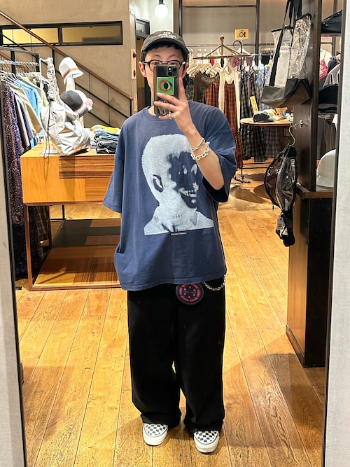 ワンタックワイドチノパンツ