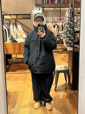 福島大さん（メンズ・156cm）の冬コーディネート