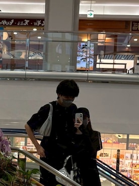 「アイテム（ハンドバッグ）」を使った、Ciaさん（メンズ・184cm）の秋コーディネート